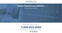 Desktop Screenshot of addictionhelpchat.com