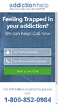Mobile Screenshot of addictionhelpchat.com